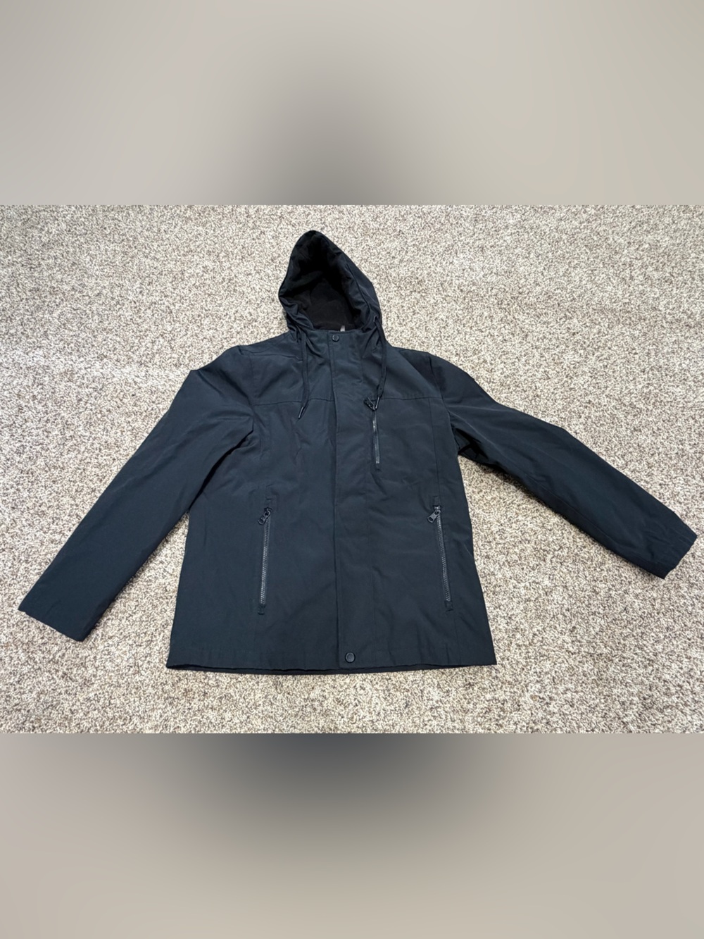 Calvin Klein Black Weatherproof Jacket